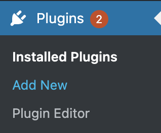 Wordpress add new plugin